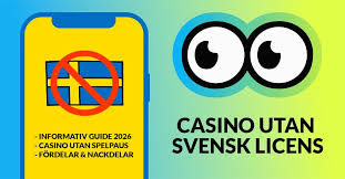 Upptäck fördelarna med casino utan svensk licens och Swish